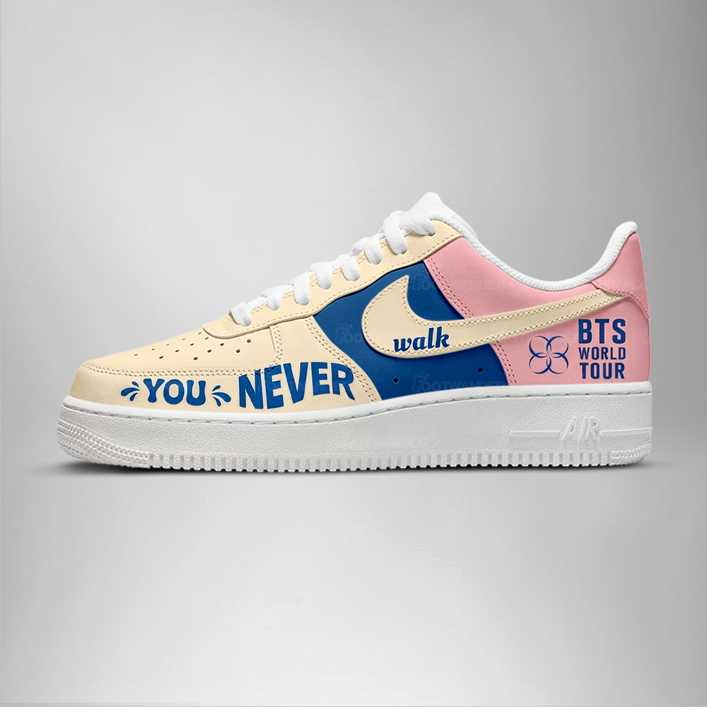 You Never Walk Alone - BTS AF1 Shoes - Image 3