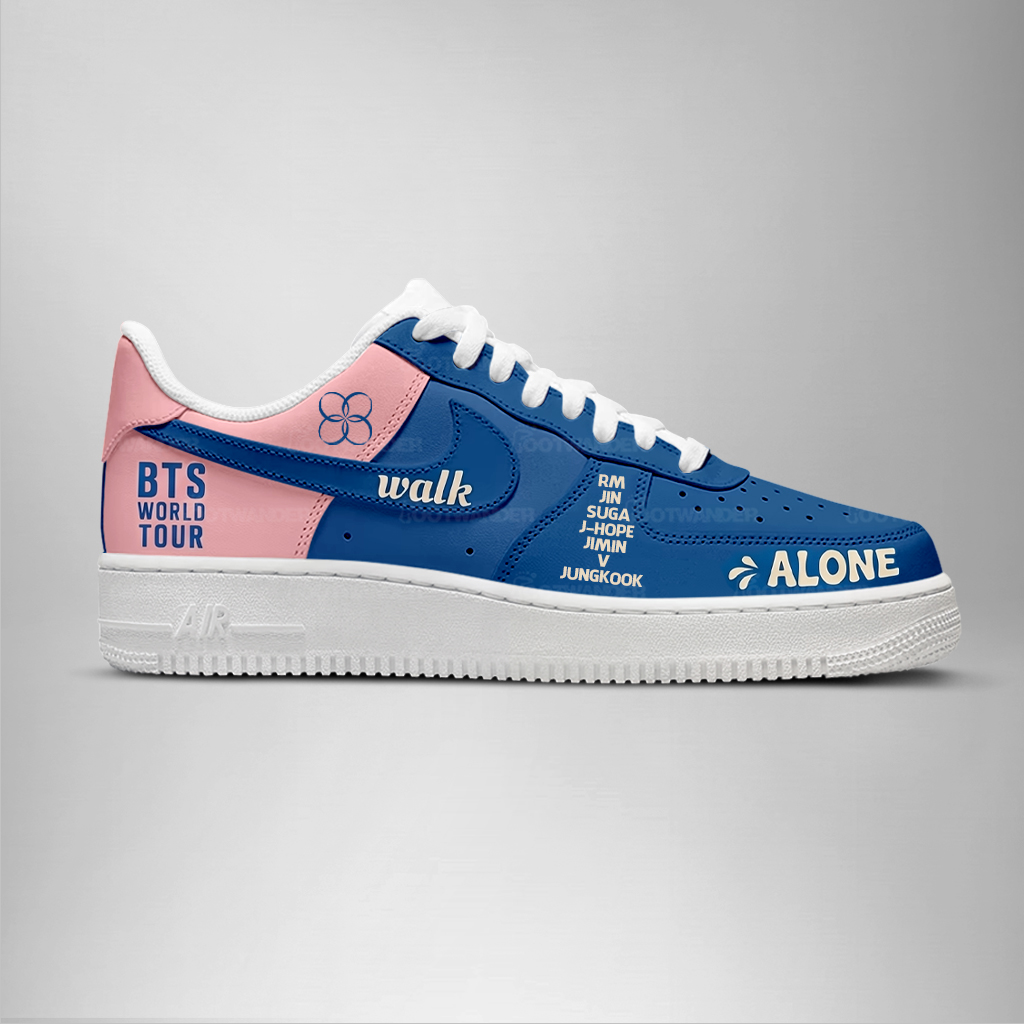 You Never Walk Alone - BTS AF1 Shoes - Image 2