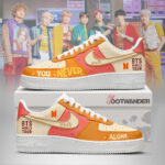 You Never Walk Alone - BTS AF1 Shoes