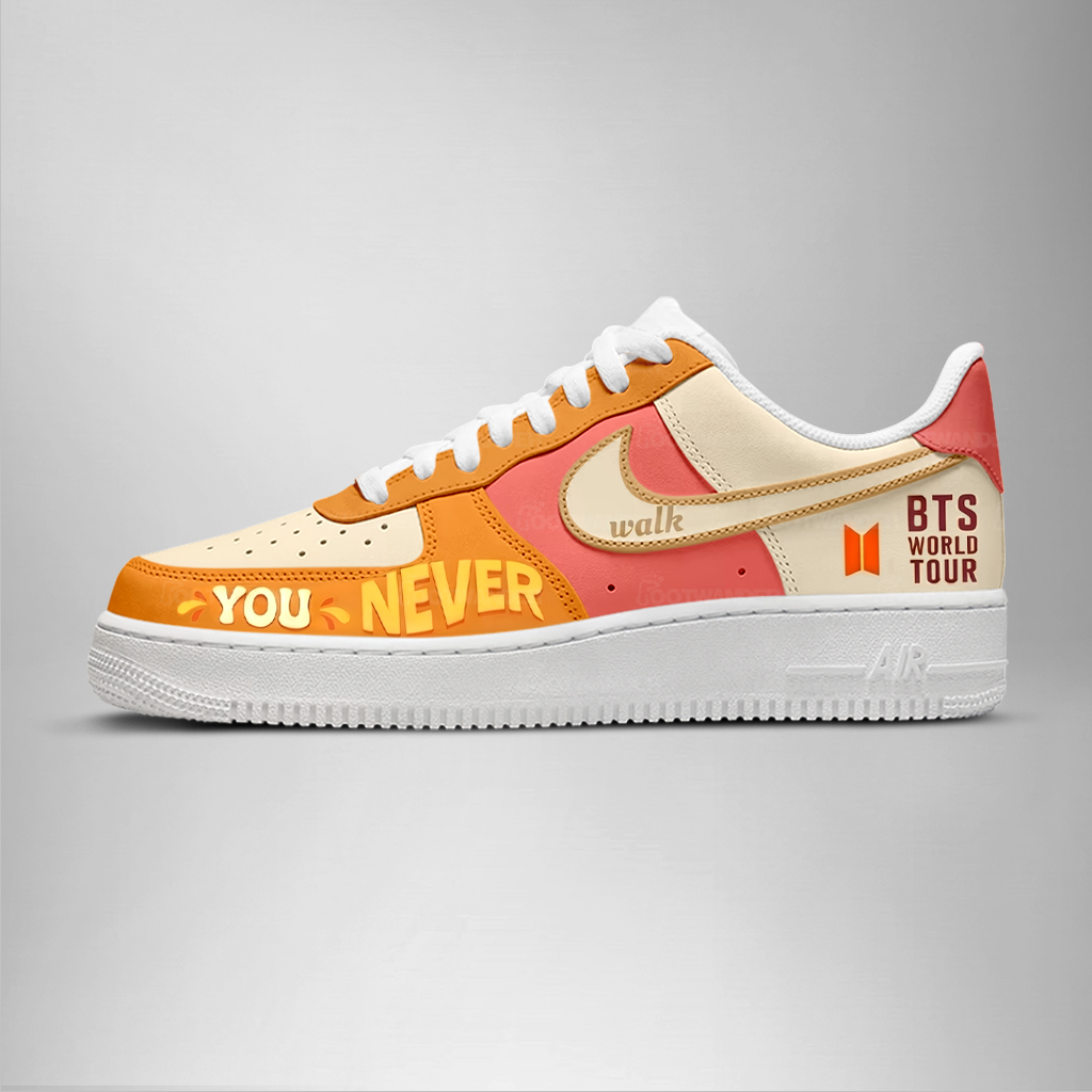You Never Walk Alone - BTS AF1 Shoes - Image 3