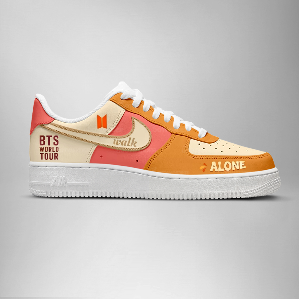 You Never Walk Alone - BTS AF1 Shoes - Image 2