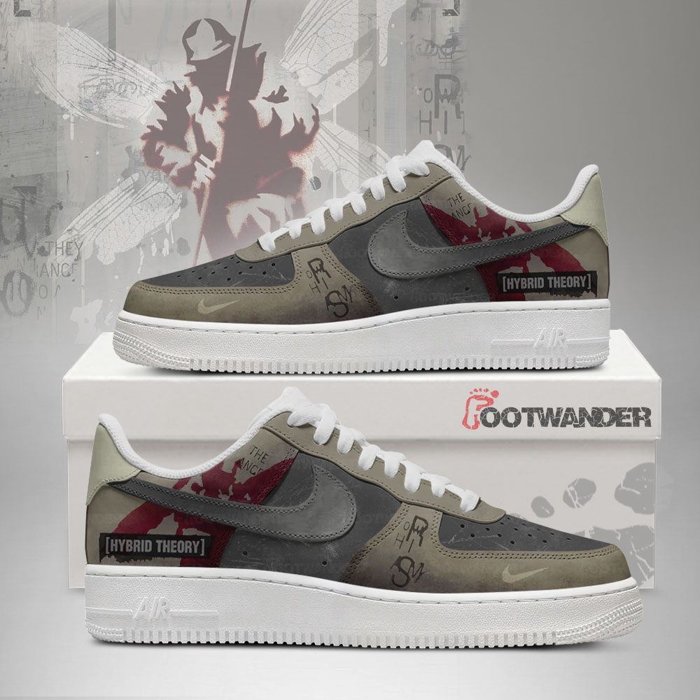 Hybrid Theory - Linkin Park AF1 Shoes