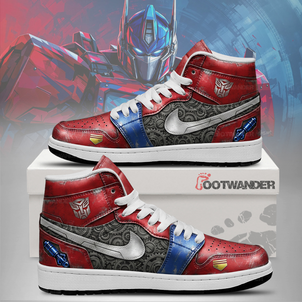Optimus Prime - Transformers AJ1 Shoes