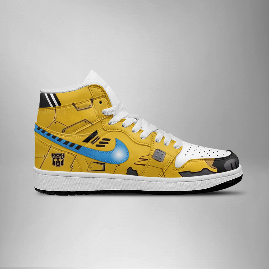 Bumblebee - Transformers AJ1 Shoes - Image 2