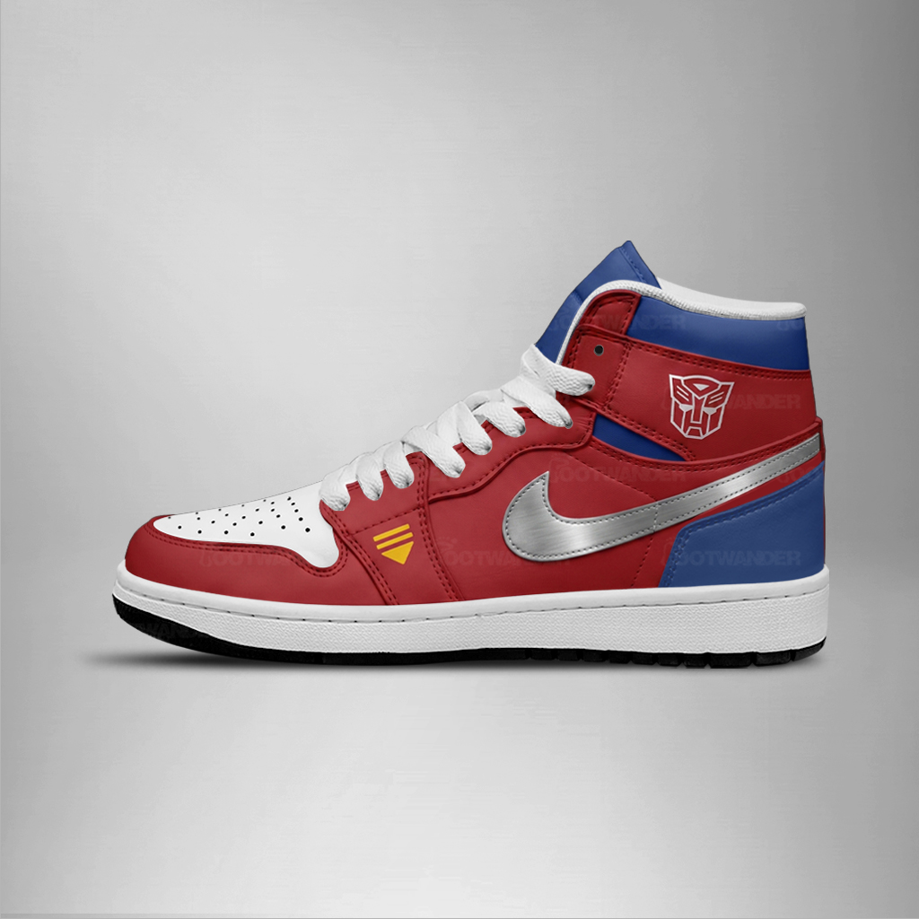 Autobots - Transformers AJ1 Shoes - Image 3