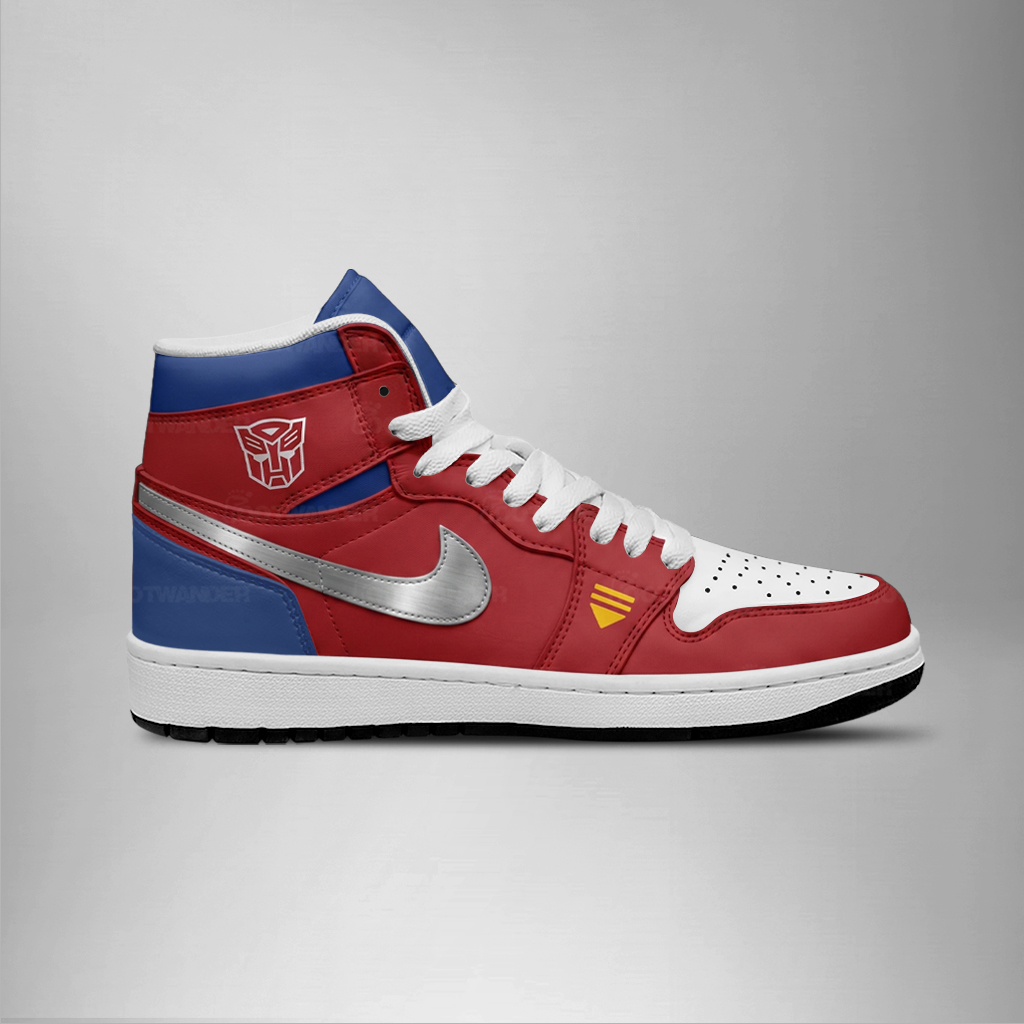 Autobots - Transformers AJ1 Shoes - Image 2