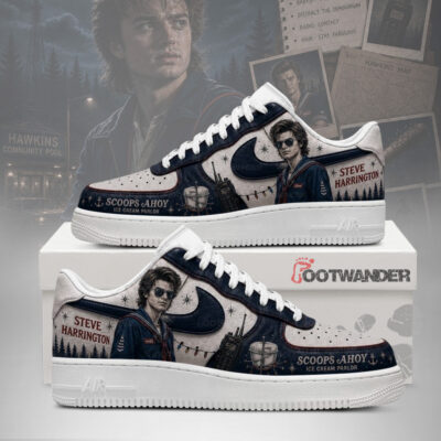 Steve Harrington - Stranger Things AF1 Shoes