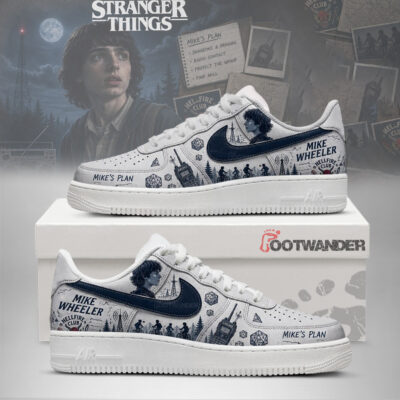 Mike Wheeler - Stranger Things AF1 Shoes