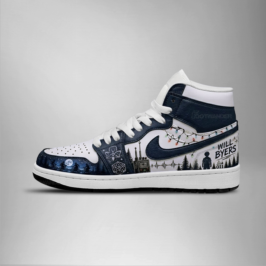 Will Byers – Stranger Things AJ1 Shoes - Image 3