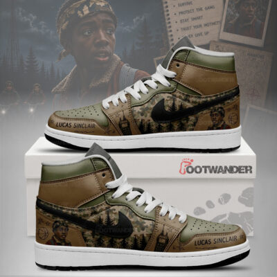 Lucas Sinclair – Stranger Things AJ1 Shoes