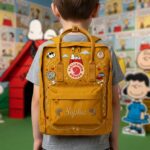 Snoopy Fjallraven Kanken Embroidered Backpack