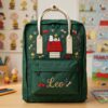 Snoopy Fjallraven Kanken Embroidered Backpack