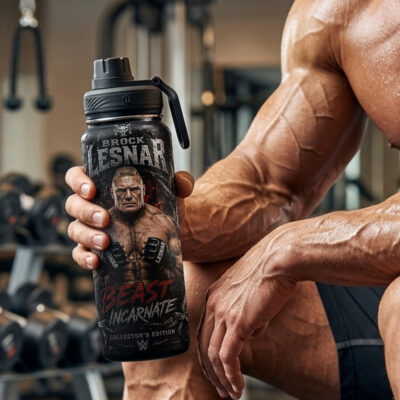 Brock Lesnar WWE 24oz Sport Bottle