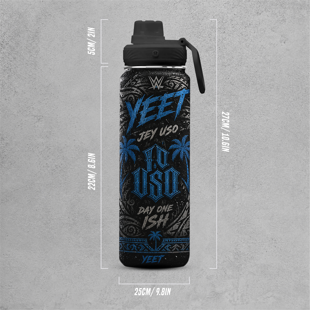 Jey Uso WWE 24oz Sport Bottle - Image 2