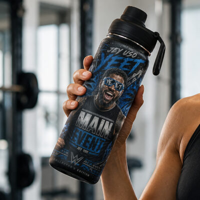 Jey Uso WWE 24oz Sport Bottle