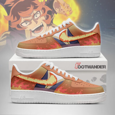 Mereoleona Vermillion - Black Clover AF1 Shoes