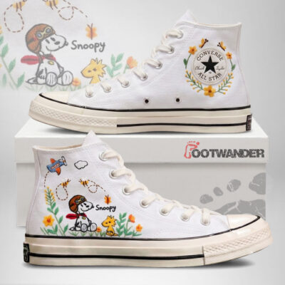 Snoopy Embroidered Converse Chuck Taylor 1970s - All Star Classic