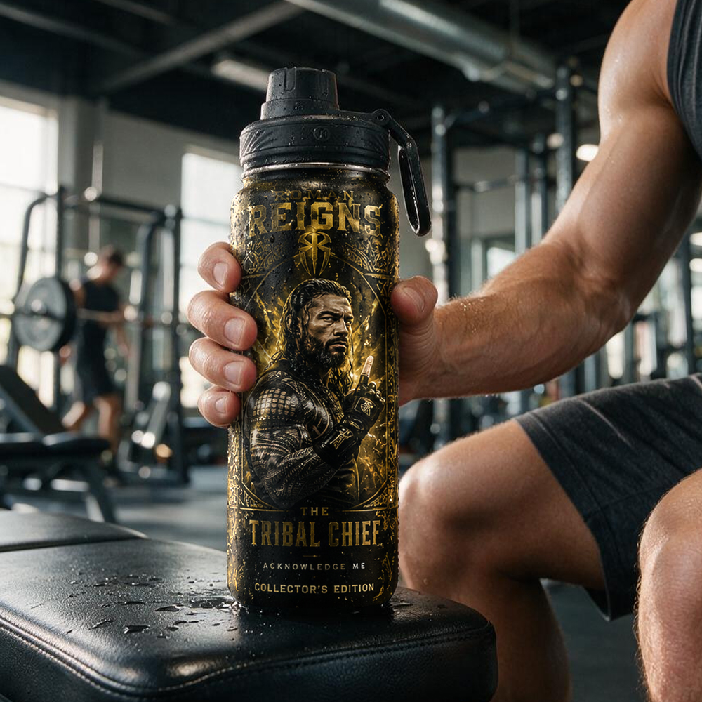 Roman Reigns WWE 24oz Sport Bottle