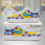 Homer Simpson Muumuu - The Simpsons AF1 Shoes