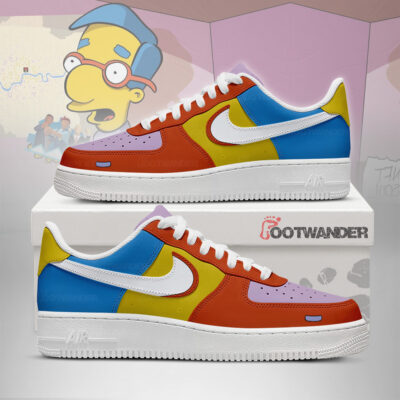 Milhouse Van Houten - The Simpsons AF1 Shoes
