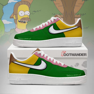 Ned Flanders - The Simpsons AF1 Shoes