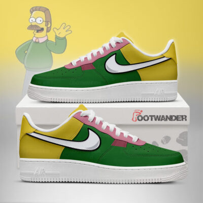 Ned Flanders - The Simpsons AF1 Shoes