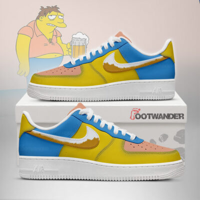 Barney Gumble - The Simpsons AF1 Shoes