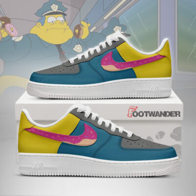 Chief Wiggum - The Simpsons AF1 Shoes
