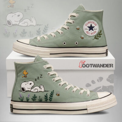 Snoopy Embroidered Converse Chuck Taylor 1970s - All Star Classic