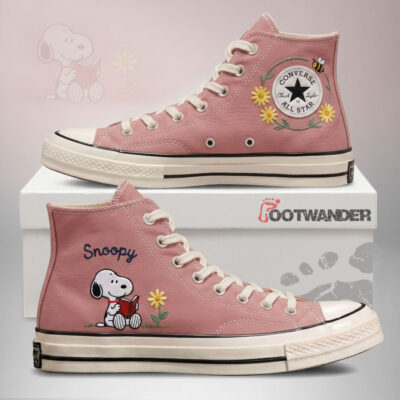 Snoopy Embroidered Converse Chuck Taylor 1970s - All Star Classic