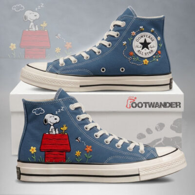 Snoopy Embroidered Converse Chuck Taylor 1970s - All Star Classic