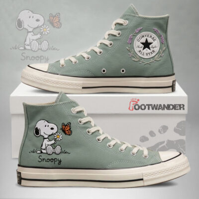 Snoopy Embroidered Converse Chuck Taylor 1970s - All Star Classic