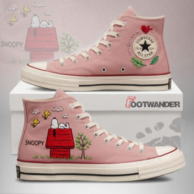Snoopy Embroidered Converse Chuck Taylor 1970s - All Star Classic