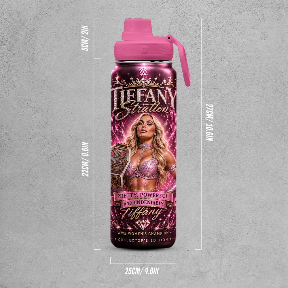 Tiffany Stratton WWE 24oz Sport Bottle - Image 2