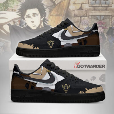 Yami Sukehiro - Black Clover AF1 Shoes