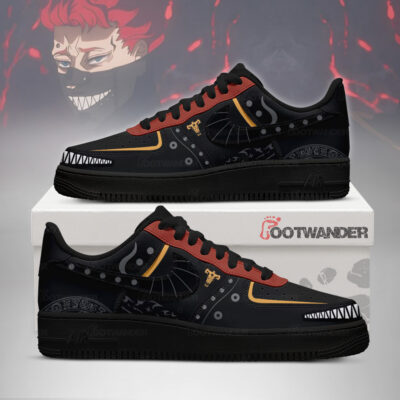 Zora Ideale - Black Clover AF1 Shoes