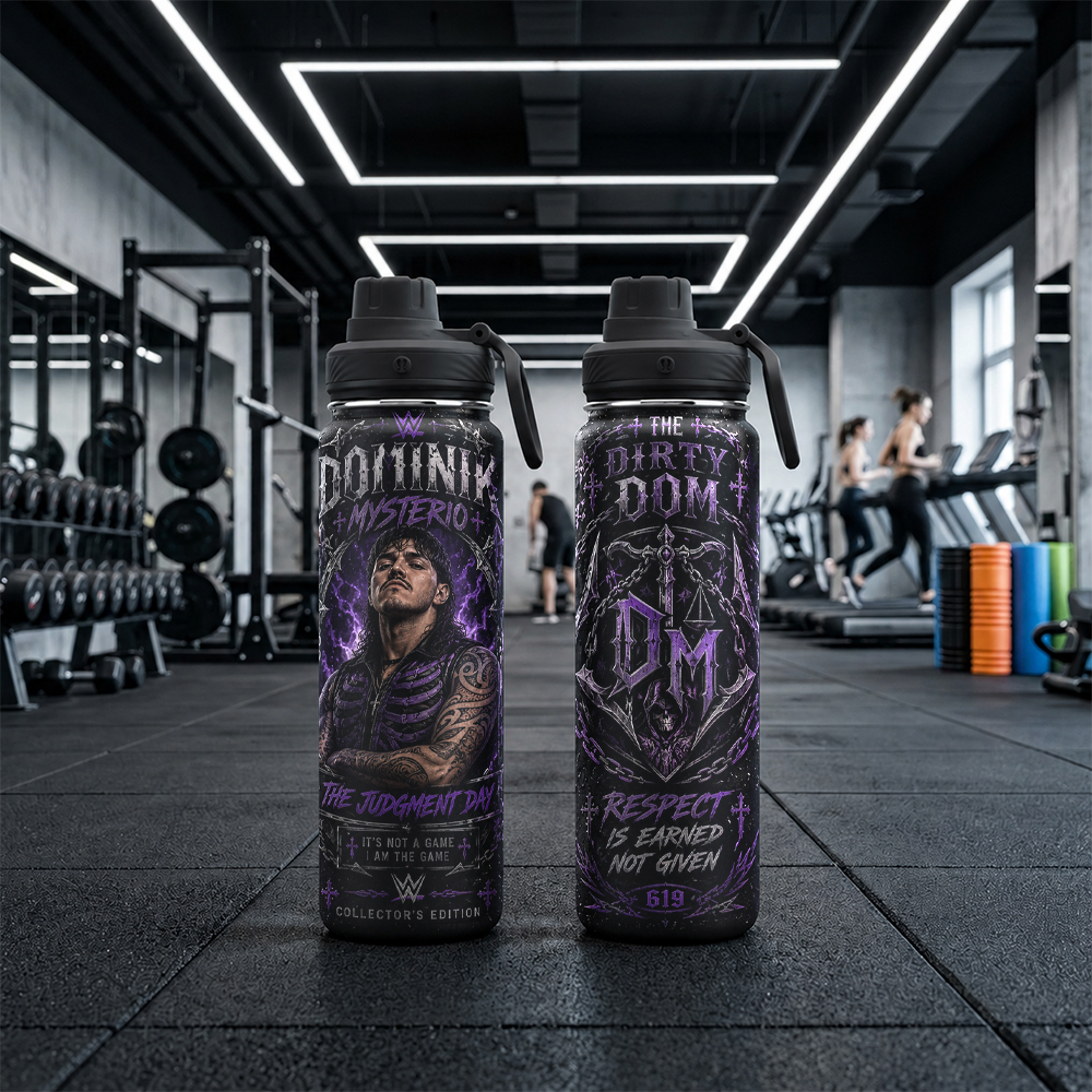 Dominik Mysterio WWE 24oz Sport Bottle