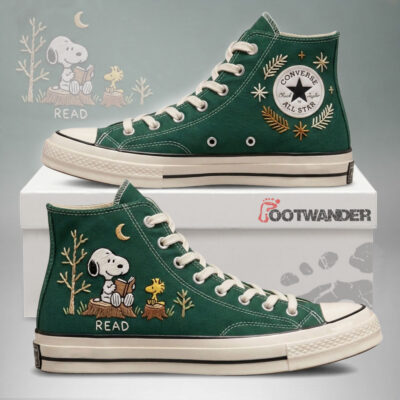 Snoopy Embroidered Converse Chuck Taylor 1970s - All Star Classic